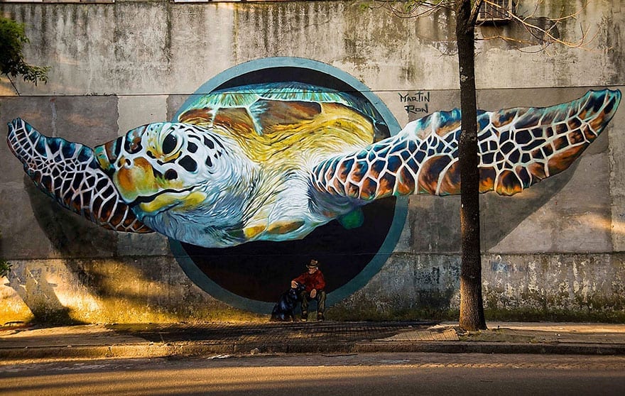 Mindful Vandalism Through Street Art Buenos-Aires-Argentina