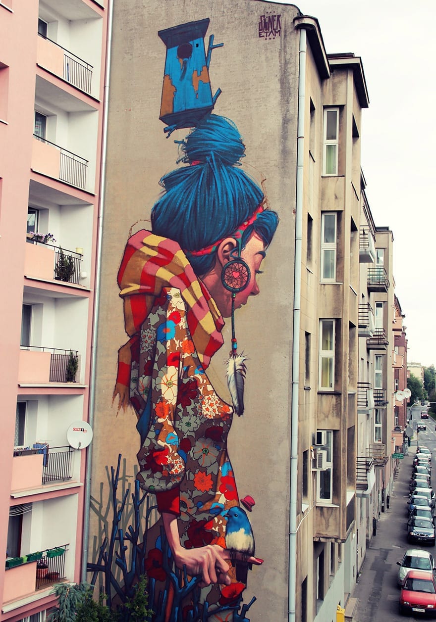 Mindful Vandalism Through Street Art -Poland