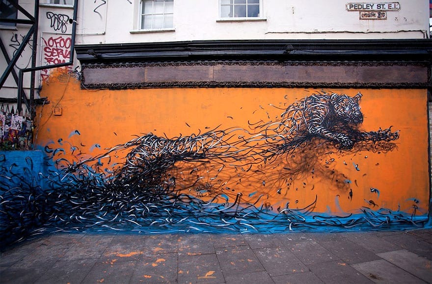 Mindful Vandalism Through Street Art - London