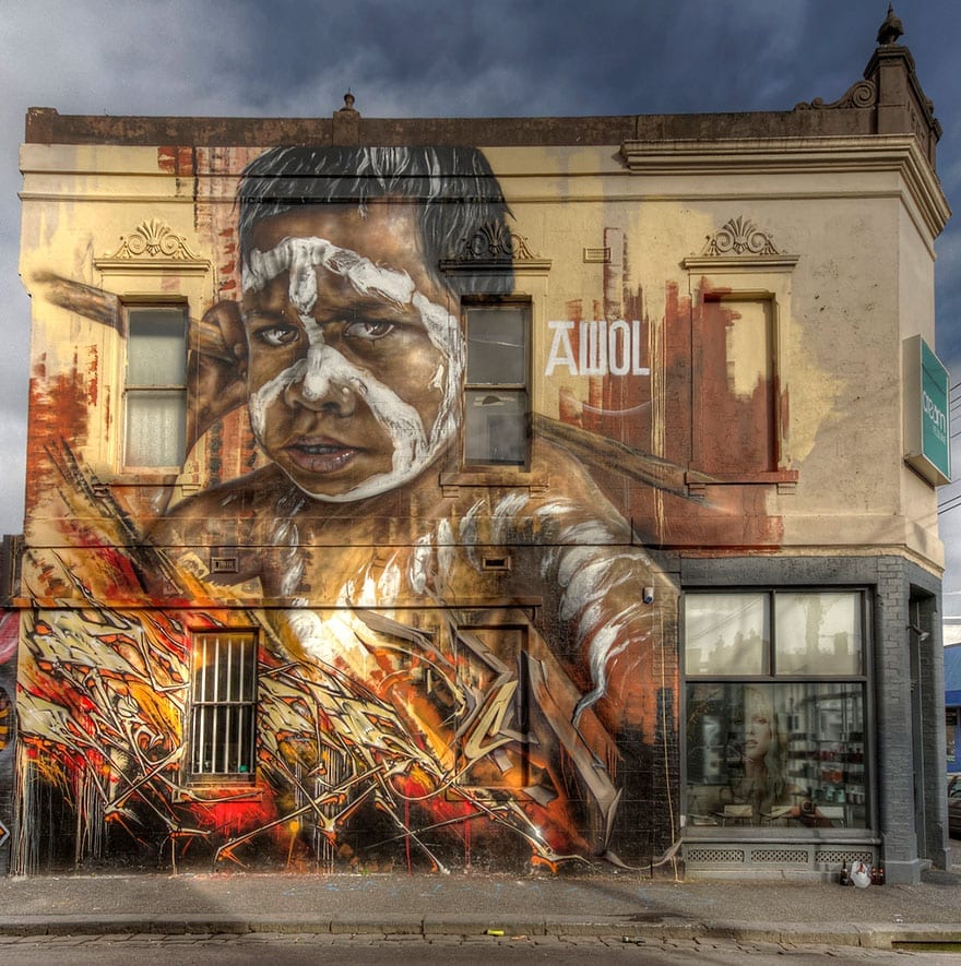 Mindful Vandalism Through Street Art -Melbourne