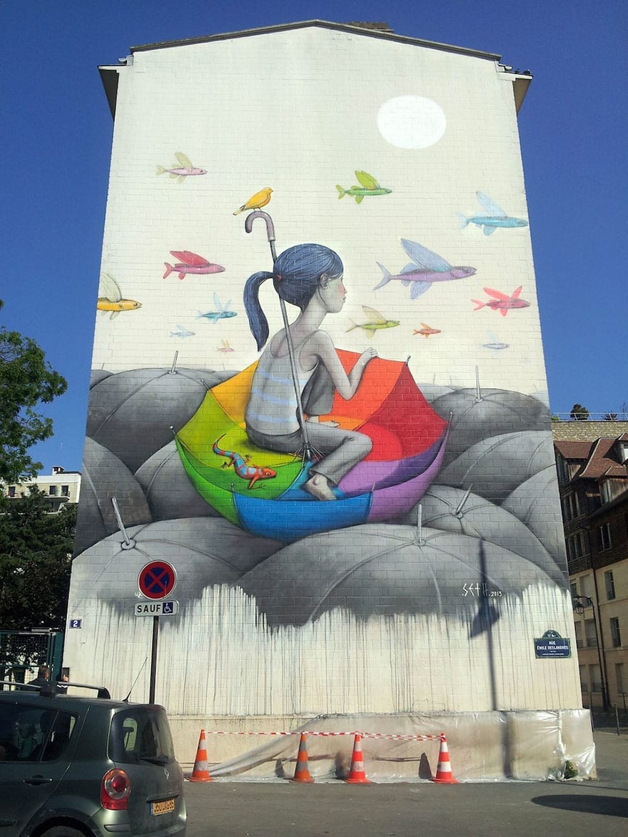 Mindful Vandalism Through Street Art - Paris France