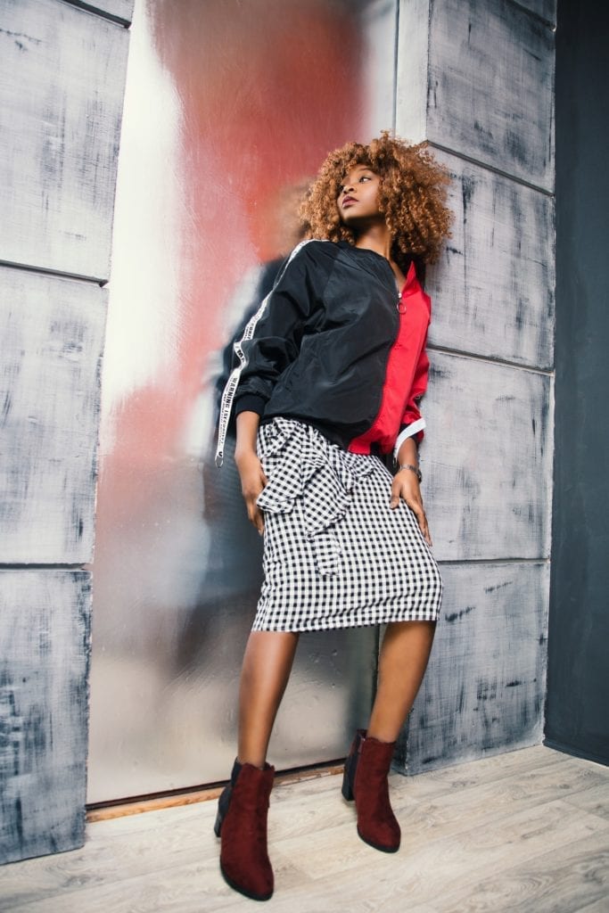 Black and White Plaid