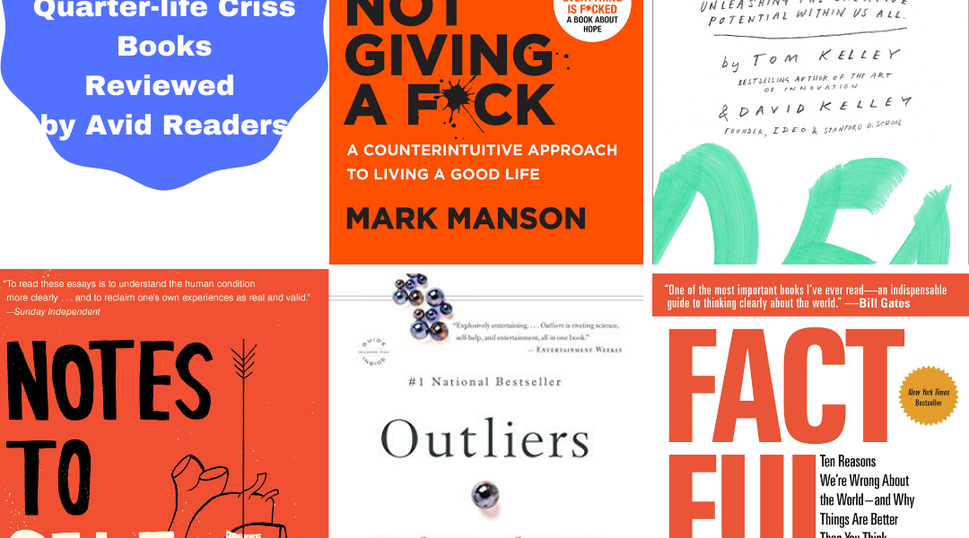 9 HIGHLY RECOMMENDED QUARTER-LIFE CRISIS BOOKS – REVIEWED BY AVID READERS