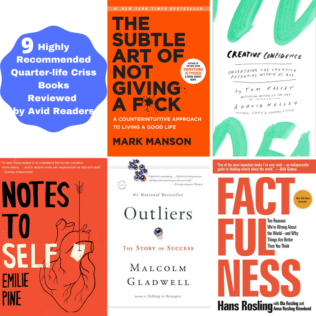 9 HIGHLY RECOMMENDED QUARTER-LIFE CRISIS BOOKS – REVIEWED BY AVID READERS